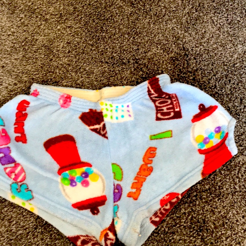 Made with love & kisses pj shorts